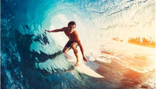 Abenteuerlicher Surf-Urlaub Auch ein abenteuerlicher Urlaub ist möglich