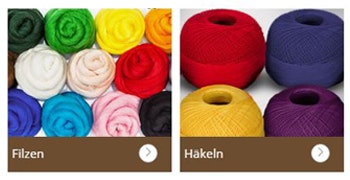 Entdecken Sie Ihre Kreativität und sparen Sie mit einem Buttinette-Gutschein Häkeln, Sticken, Sticken und Co.: das richtige Zubehör finden Sie im Buttinette-Onlineshop