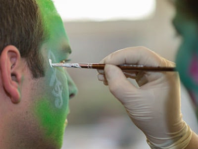 Karnevalsschminke Karneval Make-up