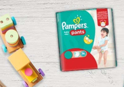Auch für die größeren Kinder hält Pampers das richtige Produkt bereit Und dank eines Gutscheins kommen die Windeln und Co. günstiger zu Ihnen nach Hause