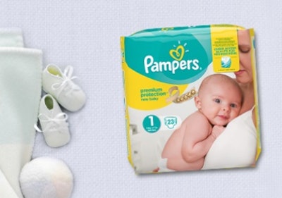 Auch für die kleinsten bietet Pampers schon passende Windeln Rundum sorglos dank der Hilfe und den Produkten von Pampers
