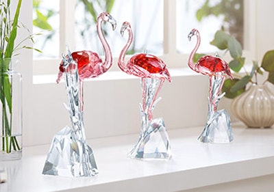 Kunstwerke aus Kristallglas Dekorative Elemente aus Glas