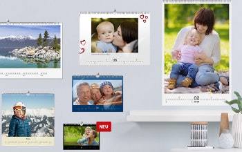 Persönliche Kalender gestalten und mit einem CEWE-Gutschein sparen Das Sortiment von CEWE beinhaltet unterschiedliche Fotoprodukte