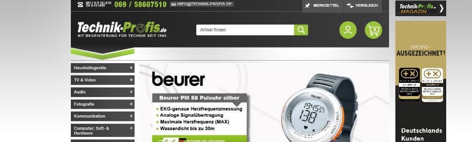 Startseite Technik-Profis Technik-Profis Startseite